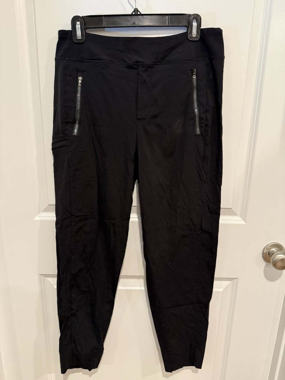 Athleta Trekkie North High Rise Jogger Size 8 (Medium) Black Hiking Pants Trail